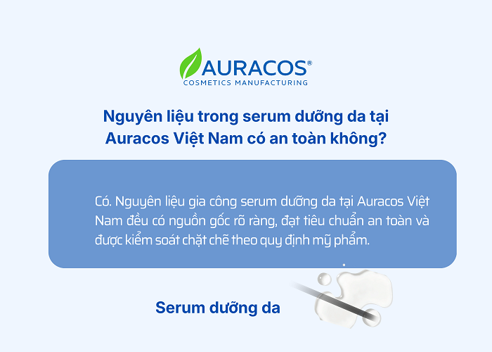 Các tiêu chí lưa chọn công ty gia công serum dưỡng da